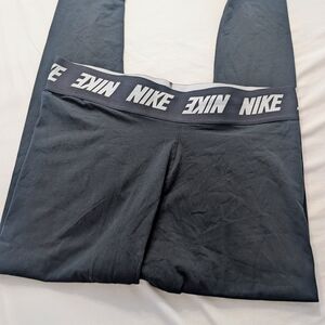 Nike Classic Black Cotton Leggings